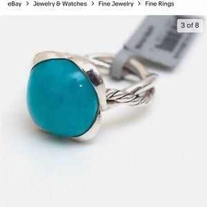 David Yurman Amazonite ring